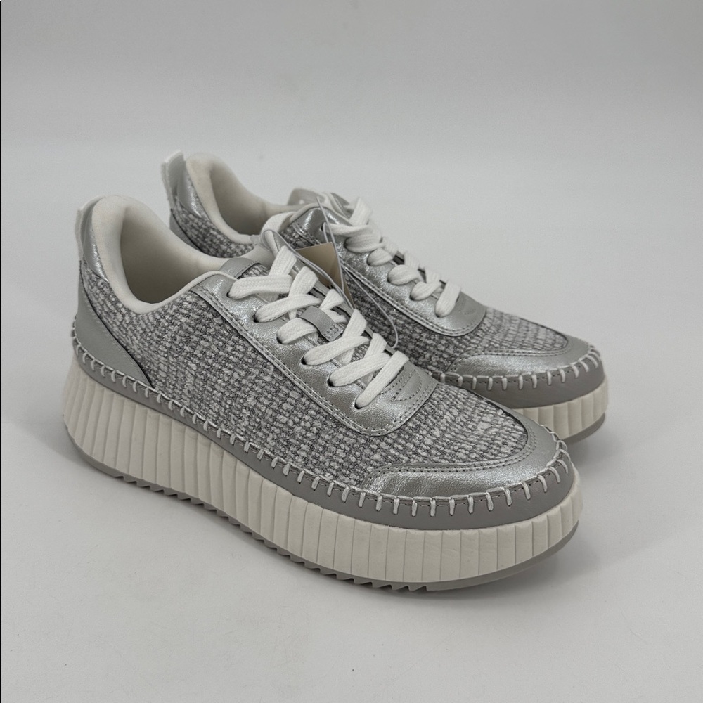 Universal Thread Silver Tweed Persephone Sneakers… - image 2